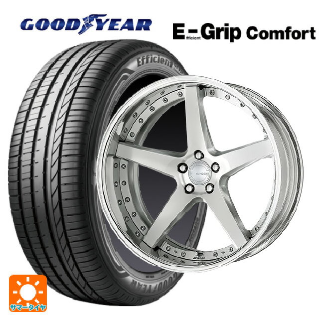 【6/22 20時〜 全品P5倍＆クーポン】225/35R19 88W XL グッドイヤー エフィシェントグリップ コンフォート ワーク グノーシス CVF BRU 19-8J 国産車用 サマータイヤホイール4本セット