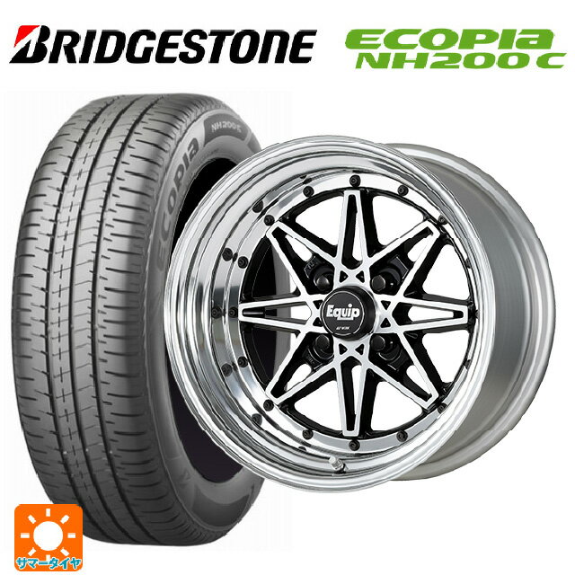 【6/15〜16限定 全品P5倍＆クーポン】165/65R14 79S ブリヂストン エコピア NH200C 正規品 ワーク エクイップ 03 BP 14-5J 国産車用 サマータイヤホイール4本セット