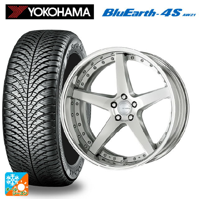 レクサス LM(TAWH15W)用 225/55R19 99V ヨコハマ ブルーアース4S AW21 ワーク グノーシス CVF BRU 新品..