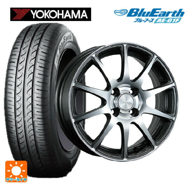 175/65R14 82S ヨコハマ ブルーアース AE01F ブリヂストン エコフォルム CRS23 GM/N 14-5.5J 国産車用 サマータイヤホイール4本セット