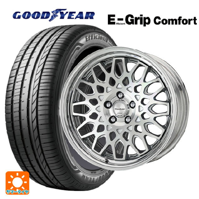 スバル レガシィアウトバック(BS系)用 225/55R18 98V グッドイヤー エフィシェントグリップ コンフォート ワーク シーカー シーエックス # MSP 新品サマータイヤホイール 4本セット