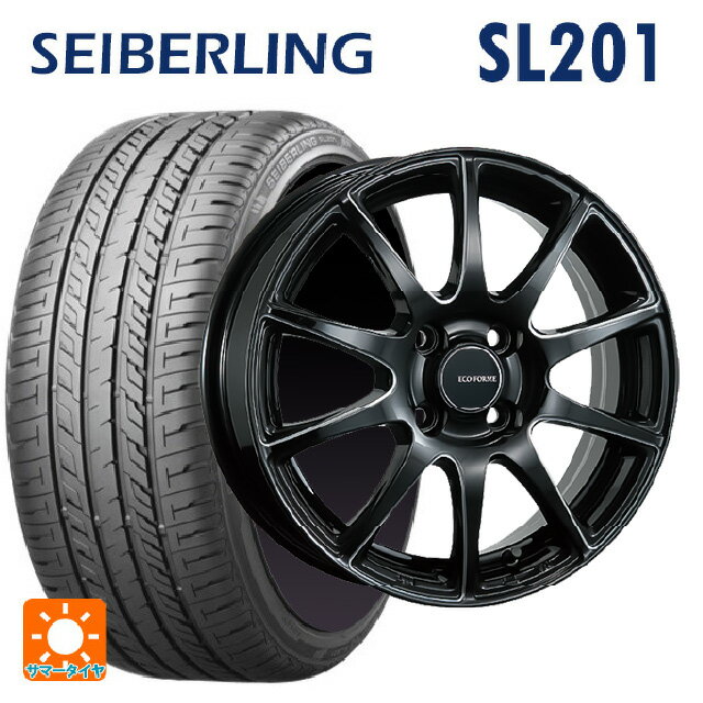 165/50R15 73V セイバーリング セイバーリング SL201(ブリヂストン工場生産） ブリヂストン エコフォルム CRS23 B/MN 15-4.5J 国産車用 サマータイヤホイール4本セット