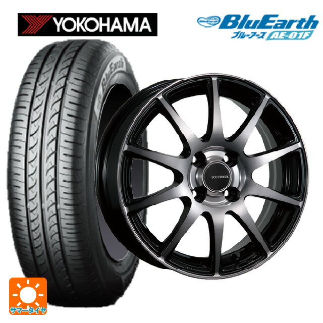 【6/22 20時〜 全品P5倍＆クーポン】175/65R14 82S ヨコハマ ブルーアース AE01F ブリヂストン エコフォルム CRS23 B/NB 14-5.5J 国産車用 サマータイヤホイール4本セット