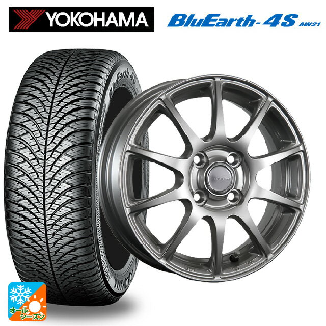 【6/22 20時〜 全品P5倍＆クーポン】175/65R14 82T ヨコハマ ブルーアース4S AW21 ブリヂストン エコフォルム SE23 GS 14-5.5J 国産車用 オールシーズンタイヤホイール4本セット