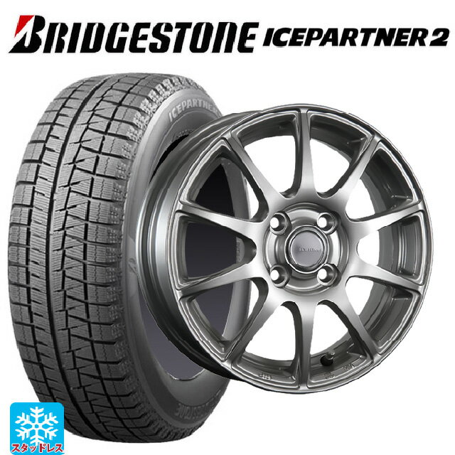 【6/15〜16限定 全品P5倍＆クーポン】185/70R14 88Q ブリヂストン アイスパートナー2 正規品 ブリヂストン エコフォルム SE23 GS 14-5.5J 国産車用 スタッドレスタイヤホイール4本セット