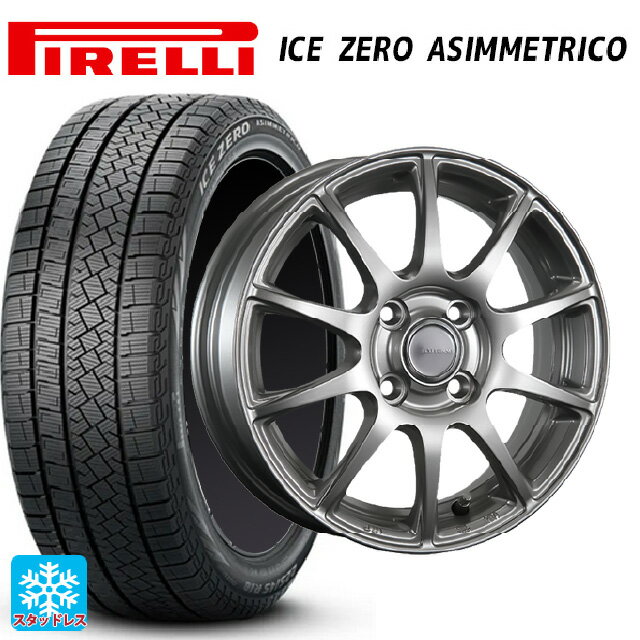2024年製 195/65R15 91T ピレリ アイスゼロ アシンメトリコ 正規品 # ブリヂストン エコフォルム SE23 GS 15-6J 国産車用 スタッドレスタイヤホイール4本セット