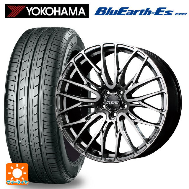 【最大3万円OFFクーポン 5/16 1:59迄】225/35R19 84W ヨコハマ ブルーアースEs ES32 レイズ ホムラ2×10BD QAJ 19-8J 国産車用 サマータイヤホイール4本セット