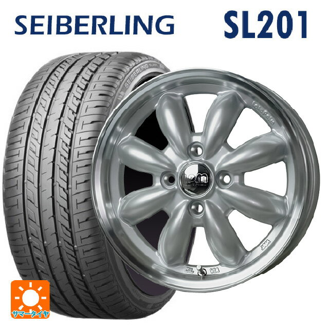 【6/15〜16限定 全品P5倍＆クーポン】165/60R14 75H セイバーリング セイバーリング SL201(ブリヂストン工場生産） ホットスタッフ ララパーム カップ2 S/リムP 14-4.5J 国産車用 サマータイヤホイール4本セット