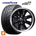 【10/27 10:59迄 全品P5倍&クーポン】165/55R14 72V グッドイヤー イーグル RS スポーツ S-スペック ホットスタッフ ララパーム カップ2 BK/リムP 14-4.5J 国産車用 サマータイヤホイール4本セット