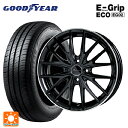 【10/27 10:59迄 全品P5倍&クーポン】165/65R14 79S グッドイヤー エフィシェントグリップ エコ EG02 ホットスタッフ プレシャス アスト M1 BK/リムP 14-4.5J 国産車用 サマータイヤホイール4本セット