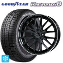 【10/27 10:59迄 全品P5倍&クーポン】175/55R15 77Q グッドイヤー アイスナビ8 # ホットスタッフ プレシャス アスト M1 BK/リムP 15-5.5J 国産車用 スタッドレスタイヤホイール4本セット
