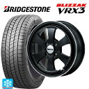 【5/9 20時〜 最大3万円OFFクーポン】2024年製 165/55R14 72Q ブリヂストン ブリザック VRX3 正規品 # エムアイディー ガルシア ダラス6 セミグロスブラック/デュアルポリッシュ 14-4.5J 国産車用 スタッドレスタイヤホイール4本セット(2)