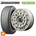 165/65R14 79S ブリヂストン エコピア NH200C 正規品 エムアイディー ナイトロパワー H12 ショットガン タクティカルエディション セミグロスサンドベージュ 14-4.5J 国産車用 サマータイヤホイール4本セット