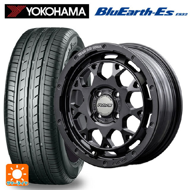 【6/15〜16限定 全品P5倍＆クーポン】165/55R15 75V ヨコハマ ブルーアースEs ES32 # レイズ チームデイトナ M9+ スペックm AOJ 15-5J 国産車用 サマータイヤホイール4本セット