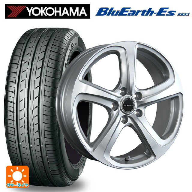 【6/11 1:59迄 全品ポイント5倍】205/60R16 92H ヨコハマ ブルーアースEs ES32 ブリヂストン バルミナ ZR5 S 16-6.5J 国産車用 サマータイヤホイール4本セット