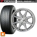 【5/9 20時〜 最大3万円OFFクーポン】225/60R17 99H ヨコハマ ジオランダー CV G058 正規品 共豊 ザインEK シャインシルバー 17-7J 国産車用 サマータイヤホイール4本セット(2)