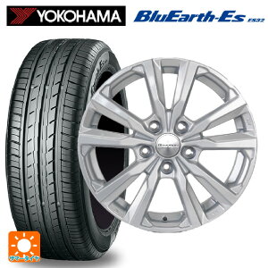 【10/27 10:59迄 全品P5倍&クーポン】185/70R14 88S ヨコハマ ブルーアースEs ES32 共豊 ディボーション スパークルシルバー 14-5J 国産車用 サマータイヤホイール4本セット
