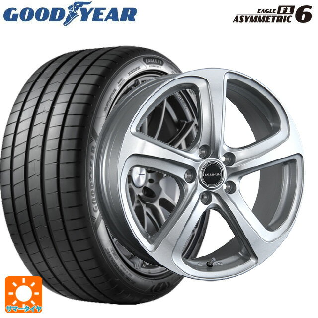 【6/11 1:59迄 全品ポイント5倍】225/40R18 92Y XL グッドイヤー イーグル F1 アシメトリック6 # ブリヂストン バルミナ ZR5 S 18-7.5J 国産車用 サマータイヤホイール4本セット