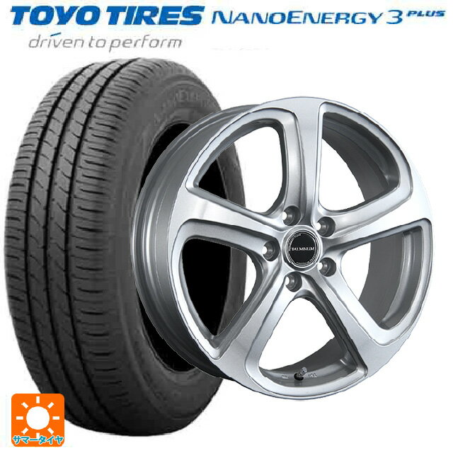【6/15〜16限定 全品P5倍＆クーポン】215/60R16 95H トーヨー ナノエナジー3プラス ブリヂストン バルミナ ZR5 S 16-6.5J 国産車用 サマータイヤホイール4本セット