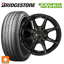 225/55R17 97V ブリヂストン エコピア NH200 正規品 共豊 ザインEK ソリッドブラック 17-7J 国産車用 サマータイヤホイール4本セット