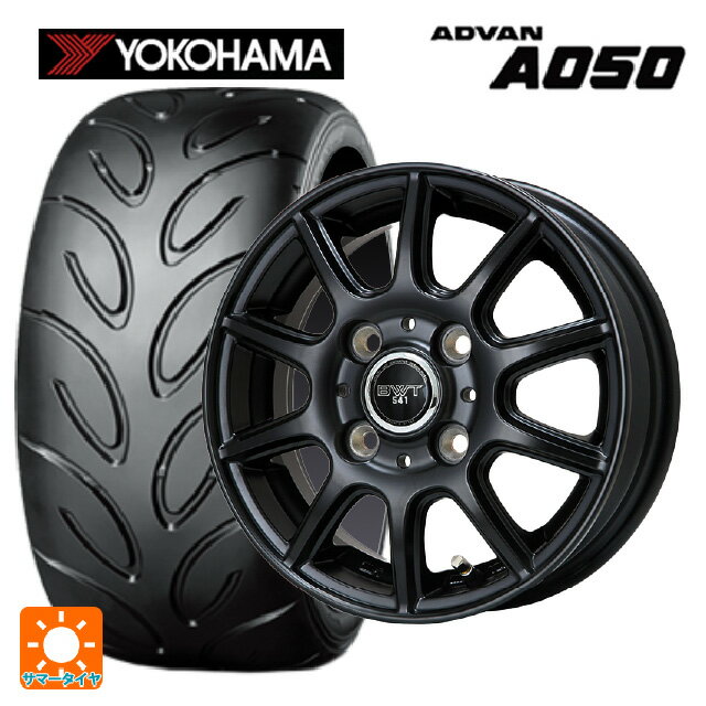 【6/22 20時〜 全品P5倍＆クーポン】165/55R14 72V ヨコハマ アドバン A050 コンパウンド M 正規品 ビックウェイ BWT541 # MB 14-4.5J 国産車用 サマータイヤホイール4本セット