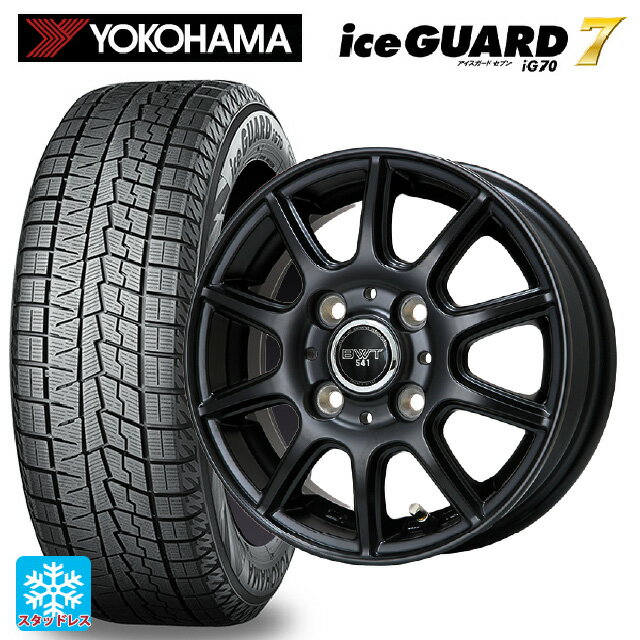 165/60R14 75Q ヨコハマ アイスガード7(IG70) ビックウェイ BWT541 # MB 14-4.5J 国産車用 スタッドレスタイヤホイール4本セット