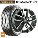 フォルクスワーゲン ゴルフ8(CD系)用 225/40R18 92Y XL コンチネンタル ウルトラコンタクト UC7 正規品 阿部商会 マック ドレスデン ガンメタリックミラー 新品サマータイヤホイール 4本セット(2)