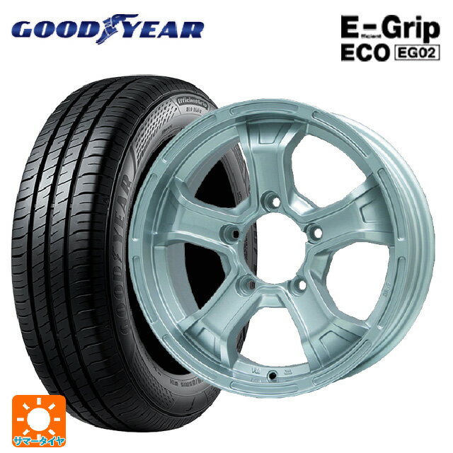215/65R16 98H グッドイヤー エフィシェントグリップ エコ EG02 ビックウェイ ビーマッド ケー S 16-5.5J 国産車用 サマータイヤホイール4本セット