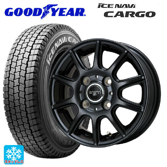在庫有 145/80R12 80/78N グッドイヤー アイスナビ カーゴ ビックウェイ BWT541 # MB 12-4J 国産車用 スタッドレスタイヤホイール4本セット