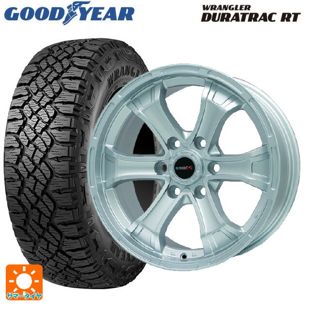 【6/22 20時〜 全品P5倍＆クーポン】レクサス LX(300系)用 275/65R18 123/120Q グッドイヤー ラングラー デュラトラック RT ブラックレター ビックウェイ ビーマッド ケー S 新品サマータイヤホイール 4本セット