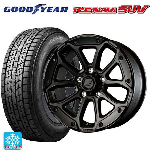 ミツオカ バディ()用 245/70R16 107Q グッドイヤー アイスナビ SUV ジェップセン MJCR216 ステルスブラック 新品スタッドレスタイヤホイール 4本セット