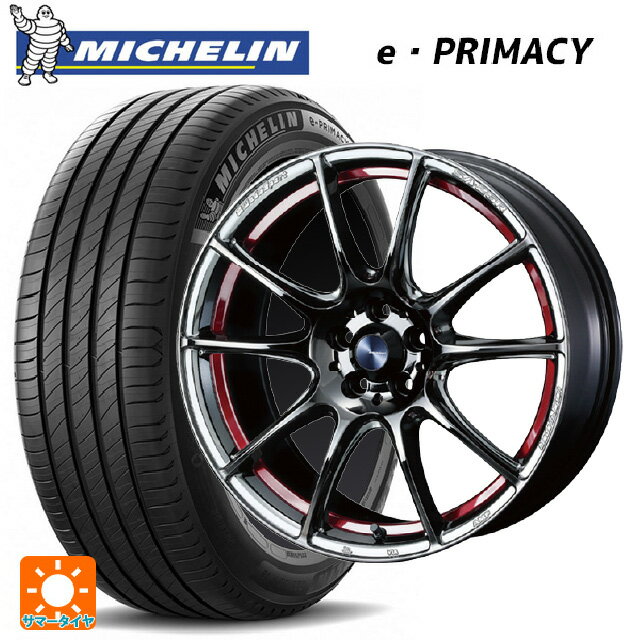 225/40R18 92Y XL S1 ミシュラン 正規品 Eプライマシー ウェッズ ウェッズスポーツ SA25R RLC 18-7.5J 国産車用 サマータイヤホイール4本セット