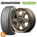 165/65R14 79S ブリヂストン エコピア NH200C 正規品 エムアイディー ナイトロパワー M6 カービン ダークブロンズ 14-4.5J 国産車用 サマータイヤホイール4本セット