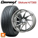 【4/28〜5/1 全品ポイント5倍】トヨタ アルファード(40系)用 225/55R19 99W グリップマックス スタチャーHT300 ブラックレター ワーク グノーシス CVS PP2 新品サマータイヤホイール 4本セット(2)