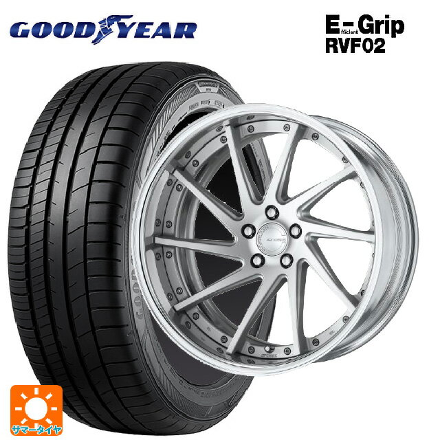 トヨタ ヴェルファイア(40系)用 225/55R19 103W XL グッドイヤー エフィシェントグリップ RVF02 # ワーク グノーシス CVS MSL 新品サマータイヤホイール 4本セット