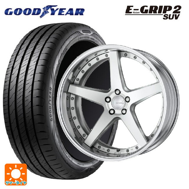 トヨタ アルファード(40系)用 225/55R19 103V XL グッドイヤー エフィシェントグリップ 2 SUV ワーク グノーシス CVF MSL 新品サマータイヤホイール 4本セット