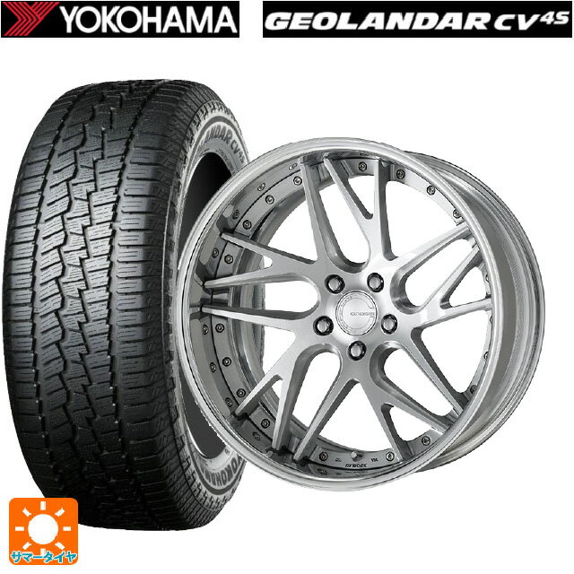 【6/15〜16限定 全品P5倍＆クーポン】トヨタ ヴェルファイア(40系)用 225/55R19 99V ヨコハマ ジオランダー CV G058 正規品 ワーク グノーシス CVX BRU 新品サマータイヤホイール 4本セット