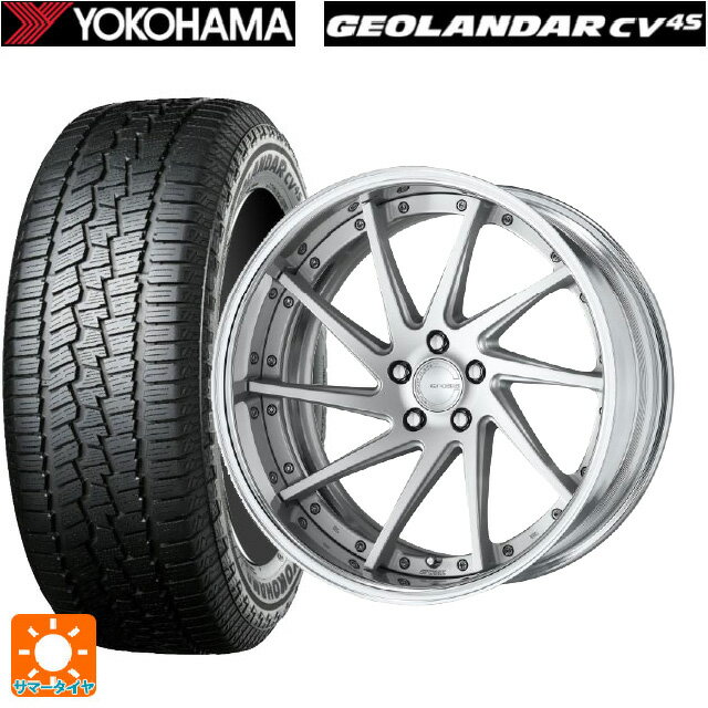 トヨタ ヴェルファイア(40系)用 225/55R19 99V ヨコハマ ジオランダー CV G058 正規品 ワーク グノーシス CVS MSL 新品サマータイヤホイール 4本セット