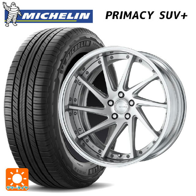 【6/15〜16限定 全品P5倍＆クーポン】トヨタ アルファード(40系)用 225/55R19 99V ミシュラン 正規品 プライマシー SUVプラス ワーク グノーシス CVS MSL 新品サマータイヤホイール 4本セット