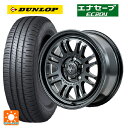 215/65R16 98H ダンロップ エナセーブEC204 エムアイディー ナイトロパワー M16 アサルト セミグロスブラック 16-7J 国産車用 サマータイヤホイール4本セット