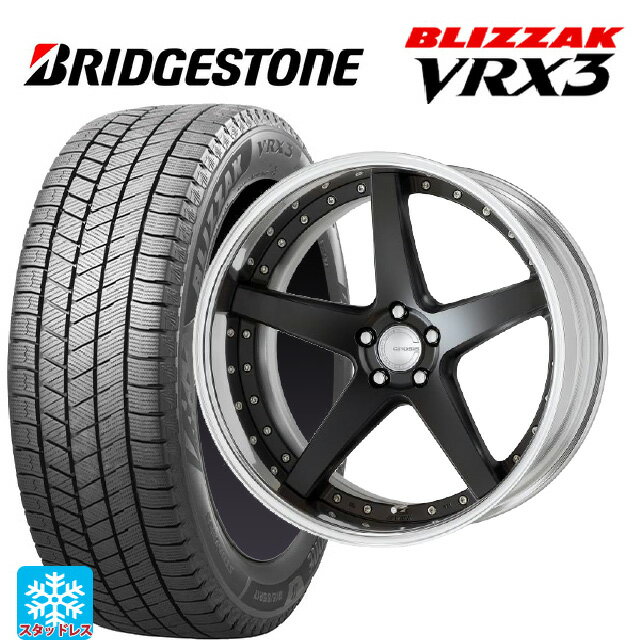 【5/30最大3万円OFFクーポン】トヨタ アルファード(40系)用 225/55R19 103Q XL ブリヂストン ブリザック VRX3 正規品 ワーク グノーシス CVF MBL 新品スタッドレスタイヤホイール 4本セット