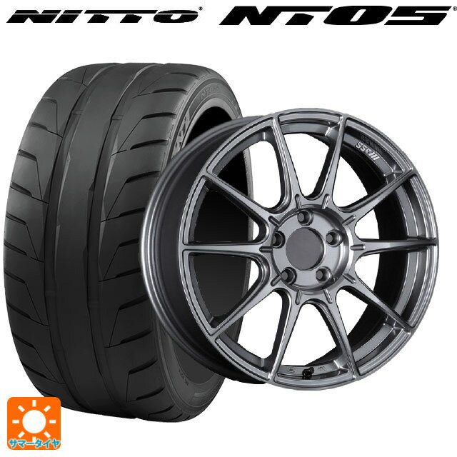 225/40R18 92W ニットー NT05 タナベ SSR GT X01 ダークシルバー 18-7.5J 国産車用 サマータイヤホイール4本セット