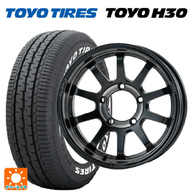 【7/4 20時〜 最大3万円OFFクーポン】215/65R16 109/107R トーヨー H30 ホワイトレター レイズ A LAP J 2324 リミテッドエディション PH 16-5.5J 国産車用 サマータイヤホイール4本セット