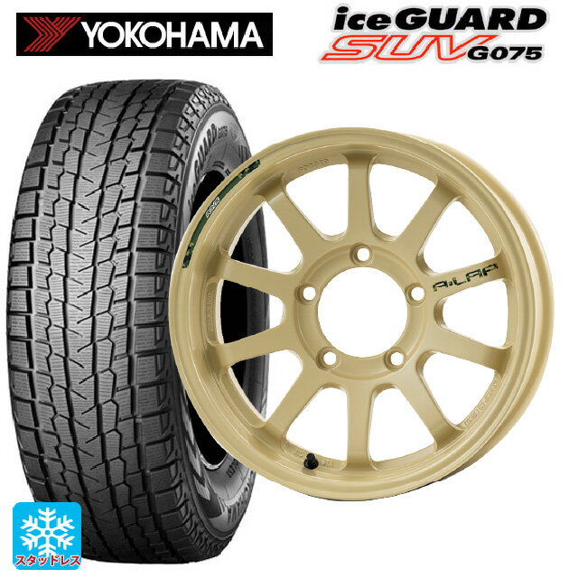 6.5R16 97Q ヨコハマ アイスガードSUV G075 # レイズ A LAP J デザートエディション MI 16-6J 国産車用 スタッドレスタイヤホイール4本セット