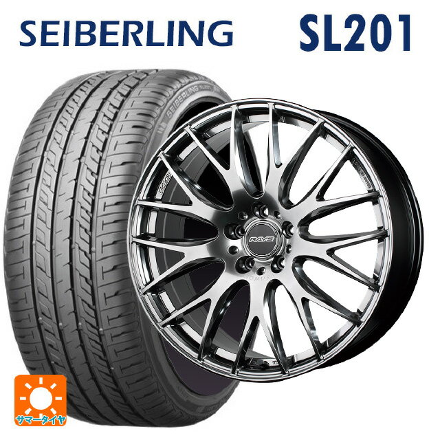 ホンダ ステップワゴン(RP6~8)用 225/40R18 92W XL セイバーリング セイバーリング SL201(ブリヂストン工場生産） レイズ ホムラ 2X9 プラス QNK 新品サマータイヤホイール 4本セット