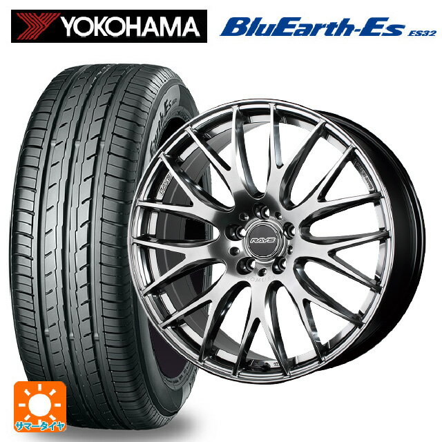 スバル レヴォーグ(VN系)用 245/40R18 93W ヨコハマ ブルーアースEs ES32 レイズ ホムラ 2X9 プラス QN..