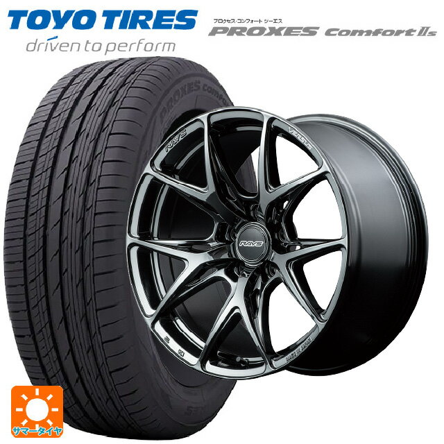 【6/22 20時〜 全品P5倍＆クーポン】245/40R18 97W トーヨー プロクセス　コンフォート2S レイズ ベルサス VV21S YNJ 18-8J 国産車用 サマータイヤホイール4本セット