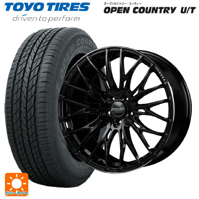 【6/15〜16限定 全品P5倍＆クーポン】トヨタ ヴェルファイア(40系)用 225/55R19 99V トーヨー オープンカントリー UT レイズ ホムラ2X10BD B9J 新品サマータイヤホイール 4本セット