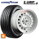 185/65R15 88H グッドイヤー エフィシェントグリップ パフォーマンス2 ブリヂストン ポテンザ スーパーRAP エボ RPW 15-7J 国産車用 サマータイヤホイール4本セット