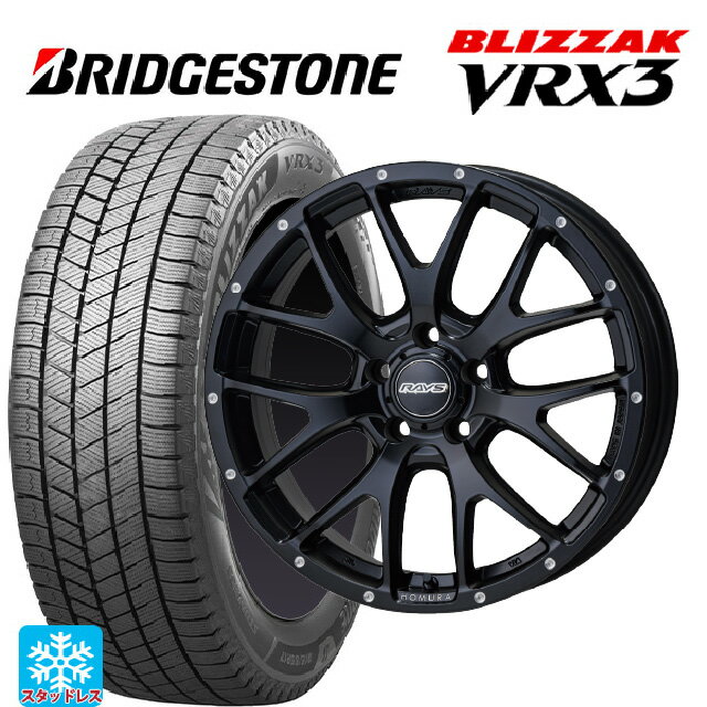 195/60R16 89Q ブリヂストン ブリザック VRX3 正規品 # レイズ ホムラ 2X7FA BOL 16-7J 国産車用 スタッドレスタイヤホイール4本セット